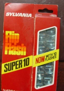 Vintage 1970er Sylvania Flip Flash Super 10 Flash Cube Sticks - Bild 1 von 1