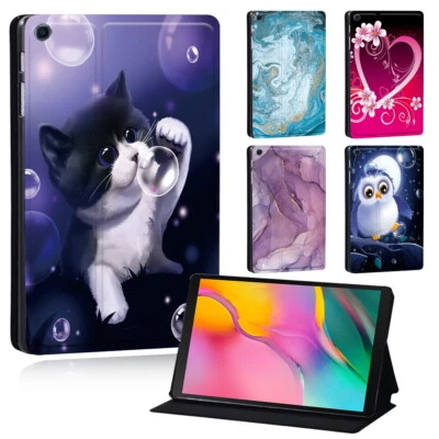 PU Leather Stand Tablet Folio Cover Case - For Samsung Galaxy Tab A/E/S Series - Image 1 of 4