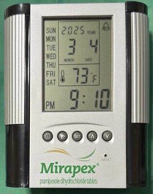 Digital Desk Caddy: Pen and Pencil Holder, Clock, Date, Temperature, and more! - Image 1 of 4