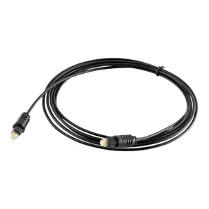Optical Audio Cable Digital Toslink Fiber Optic SPDIF Wire TV HiFi Music 10Ft 3M - Picture 1 of 4