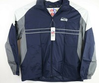 New NFL TEAM Apparel SI Dunbrooke Seattle SEAHAWKS XL WINDBREAKER JACKET NWT