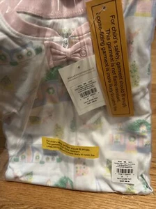 beaufort bonnet company Noelles Night Night Sleigh Bells Pink 4t - Picture 1 of 4