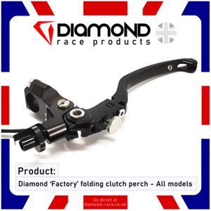 Diamond - 'Fabbrica' Leva Frizione Piedistallo - Per Triumph 675R - 2015-2016 - Picture 1 of 6