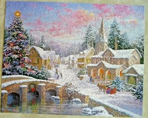 Springbock Puzzle Winterszene 1000 Teile PZL vollständig - Bild 1 von 7