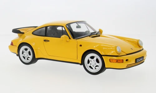 Welly Porsche 911 Turbo (964) Yellow 1:18 - Image 1 of 1