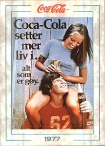 1994 Collect-A-Card The Coca-Cola Collection Series 2 Norway 1977 # 176 MINT - Picture 1 of 2