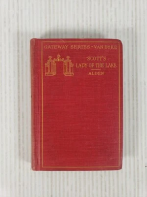 The Lady of the Lake by Sir Walter Scott 1904 VINTAGE, Gateway Series - Van Dyke Foto 1 de 4
