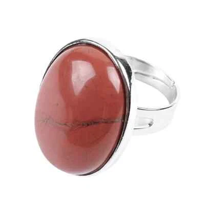 Натуральный драгоценный камень большой диаметр открытие кольцо кристалл материал для женщин - Изображение 1 из 4