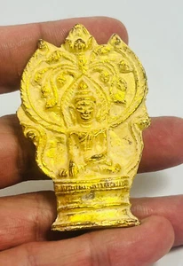 Phra Pru Nang Buddha Rich Luck Gold Leklai Magic Empower wealth Protect Amulet - Picture 1 of 20