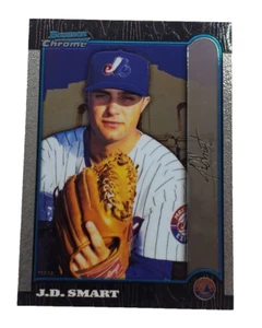 1999 Bowman Chrome Baseball International J.D. Smart #337 Montreal Expos - Picture 1 of 2