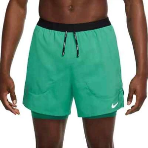 NWT$55 Nike Men's Flex Stride 5” 2-in-1 Running Shorts Green CJ5467 size 2XL - Picture 1 of 10