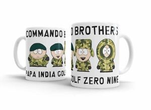 HM Armed Navy Forces Commando Royal Marines - Commando Brothers - PIG09 Mug