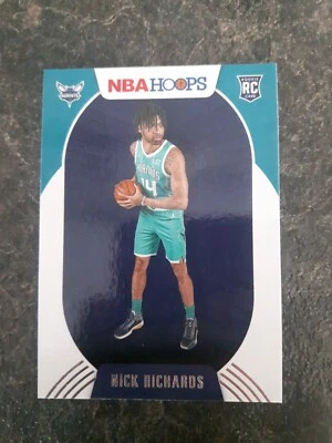 2020-21 Panini NBA Hoops Rookie Nick Richards RC Card# 222 - Image 1 of 2
