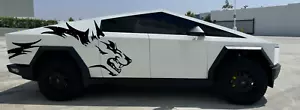 Tesla Cybertruck 2023-2025 Side Cerberus Decal Graphics Cyberbeast - Picture 1 of 3
