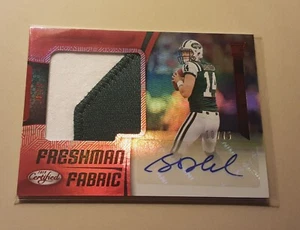 2018 Panini - Certified 2 Color Fabric Mirror Red Sam Darnold Auto Vikings 10/75 - Bild 1 von 6