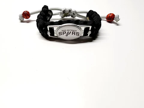 San Antonio Spurs Adjustable Bracelet Fan Apparel & Souvenir Basketball NBA Cover