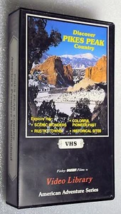 PIKES PEAK COUNTRY AMERICA'S PREMIERE VACATIONLAND VHS Travel Nature History - Picture 1 of 4