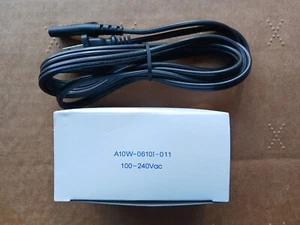 ITE A10W-06101 Power Supply Adapter With Power Cord, 100-240 VAC - 6 VDC, 1.0A - Picture 1 of 7