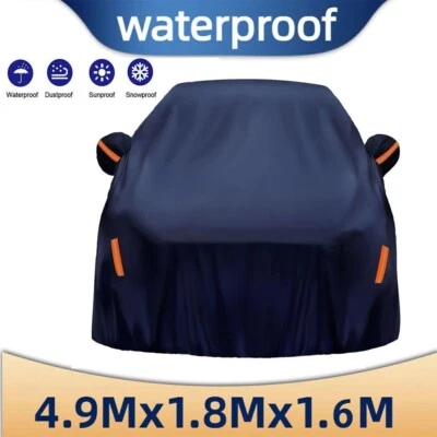 Full Car Cover Waterproof All Weather Protection Anti-UV Rain Snow Anti Scratch - Image 1 of 4