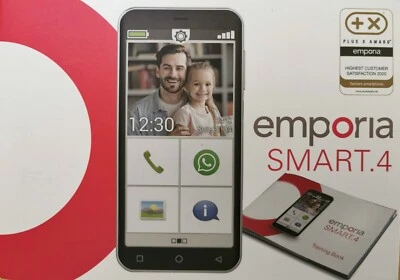 Emporia SMART 4 schwarz 32GB LTE 5 Zoll Android 10 OVP