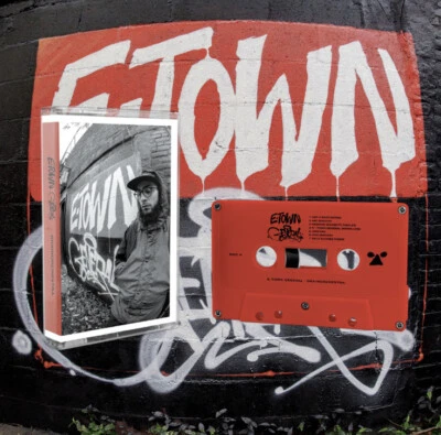 brainorchestra. E-Town General SEALED! Red Cassette Tape Ltd 1/50 Graffiti Cover - Image 1 of 4