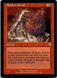 Bend or Break [Invasion] Magic MTG Rara mai giocata NP 2000 - Foto 1 di 2
