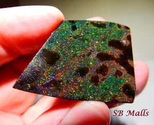 87 Cts. LOTE RUGOSO HONDURAS MATRIZ NEGRA ÓPALO HONDUREÑO 1978 - Imagen 1 de 4