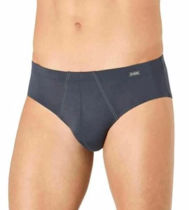 Sloggi Men Basic Soft Midi Brief Dolphin Grey Pack of 1 Size UK 32 - Picture 1 of 5