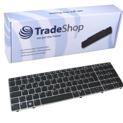 QWERTZ Tastatur Keyboard mit Trackpoint ersetzt HP 686318-001 701986-001 - Bild 1 von 3