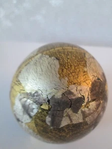 Isle Of Wight Studio/Art Glass 1996 Paperweight MICHAEL HARRIS Azurene Black - Picture 1 of 6