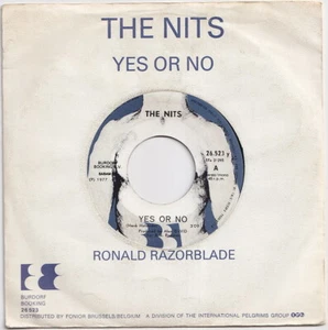 The NITS * 1976 Private Dutch POWER POP PUNK * Rare Belgian 45 * Listen! - Picture 1 of 2