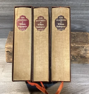 Shakespeare Tragödien Komödien Geschichten komplett 3 Bände Set Heritage Press - Bild 1 von 18
