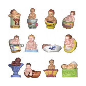 Joyeux babies _ Série complète 12 Fèves _ Vitrine collection miniature - 02 - Picture 1 of 1