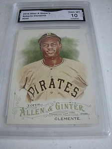 ROBERTO CLEMENTE PIRATES 2016 ALLEN & GINTER'S # 320 GRADED 10 L@@@K - Bild 1 von 1