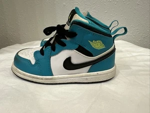 Jordan 1 Mid TD Toddler 8c - Picture 1 of 4
