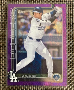 2025 Topps Serie 1 Shohei Ohtani Lámina Arco Iris Púrpura/250 Los Angeles Dodgers - Imagen 1 de 2