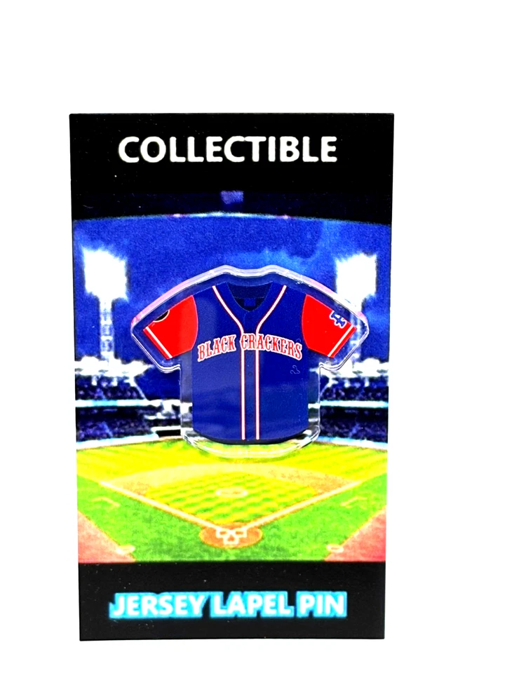 Camiseta negra League Atlanta Black Crackers solapa pin-clásico-ENVÍO GRATUITO Foto 1 de 1