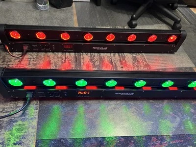 Rockville MOTIONSTRIP Motorized Moving Head RGBW Color Strip Wash PAIR - Image 1 of 4