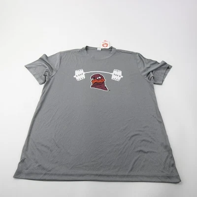 Virginia Tech Hokies Sport-Tek Short Sleeve Shirt Men's Gray New - Image 1 of 3