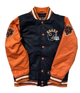 Chicago Bears Jugend NFL ULTRA GAME Satin Bomberjacke - Jungen 14 - 16 - Bild 1 von 9