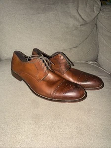 To Boot New York by Adam Derrick Brown Oxford Cap Toe US 10.5 Style 2114 - Picture 1 of 8