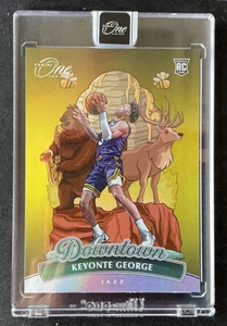 2024-25 One And One Downtown CASE HIT SSP Keyonte George RC Rookie - Picture 1 of 2