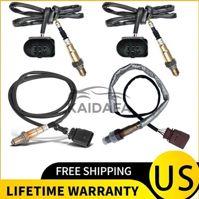 Juego de 4 sensores de oxígeno O2 para Volkswagen Touareg 3,2 L V6 2004-2006 superior+inferior Foto 1 de 4