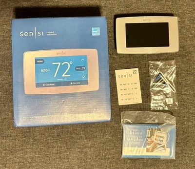 Emerson Sensi Touch Smart Thermostat- Silver (ST75S) - Returned Open Box - Image 1 of 4