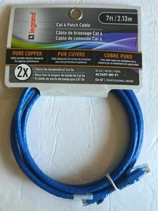 New Legrand On-Q Cat 6 Patch Cable 7ft - Picture 1 of 2