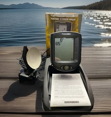 Humminbird Piranha MAX 10 Portable Fish Finder – Powers On, Boxed, Untested - Image 1 of 4