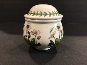 Portmeirion Botanic Garden Daisy Romantic Sugar Bowl & Lid 4.5” Domed Top (A) - Picture 1 of 6