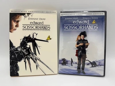 EDWARD SCISSORHANDS - Widescreen Anniversary Edition DVD + Slipcover! NEW! OOP! - Image 1 of 4
