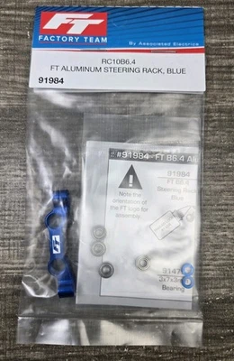 Associated Factory Team Aluminum Steering Rack B6.4 B6.4D ASC91984 91984 - Image 1 of 2