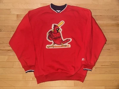 Vintage St. Louis Cardinals Sweater Mens L MLB Baseball Starter Pullover 90s - Image 1 of 3